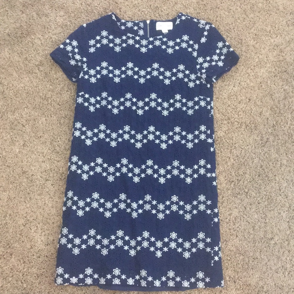 Blue and white floral sundress!